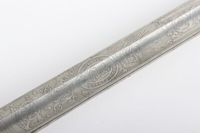 Victorian 1821 Pattern Royal Artillery Officers Sword - 16