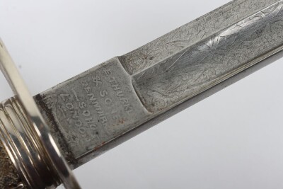 Victorian 1821 Pattern Royal Artillery Officers Sword - 7