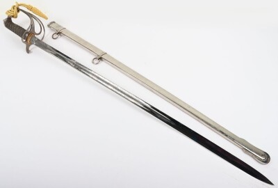 Edward VII Royal Artillery 1821 Pattern Officers Sword - 4