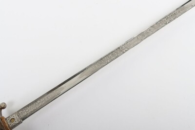Edward VII Royal Artillery 1821 Pattern Officers Sword - 8