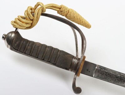 Edward VII Royal Artillery 1821 Pattern Officers Sword - 11