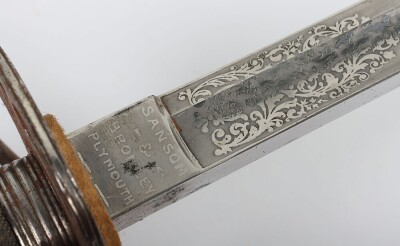 Edward VII Royal Artillery 1821 Pattern Officers Sword - 14