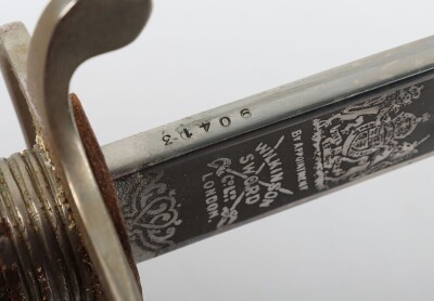 Royal Artillery Officers 1821 Pattern Sword by Wilkinson Sword, 90413 - 9