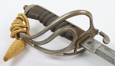 George V 1821 Pattern Royal Artillery Officers Sword - 7