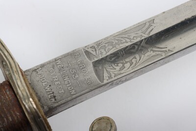 George V 1821 Pattern Royal Artillery Officers Sword - 12