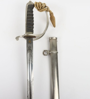 George VI Royal Artillery 1821 Pattern Officers Sword - 3