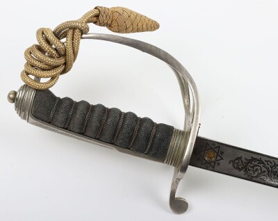 George VI Royal Artillery 1821 Pattern Officers Sword - 5