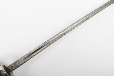 George VI Royal Artillery 1821 Pattern Officers Sword - 6