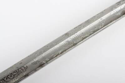 George VI Royal Artillery 1821 Pattern Officers Sword - 8