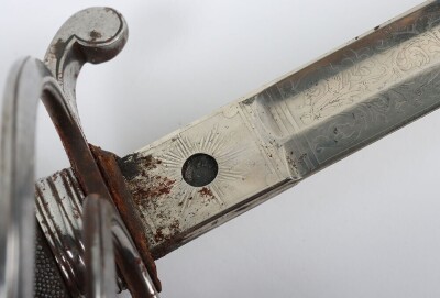 Volunteer Artillery 1821 Pattern Officers Sword - 9