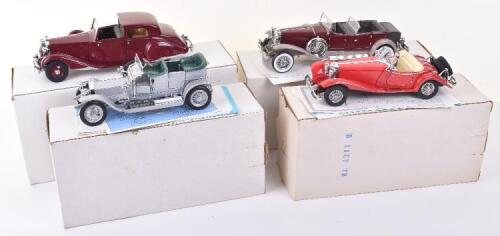 Four Boxed Franklin 1:24th Scale Precision Models