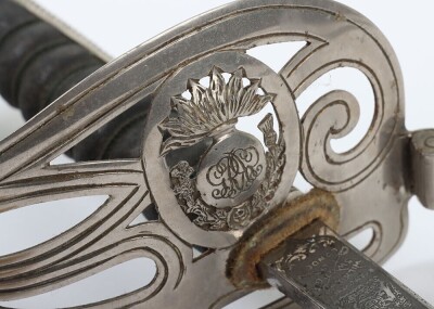 George VI 1854 Pattern Grenadier Guards Officers Sword by Wilkinson Sword, 68747, - 8
