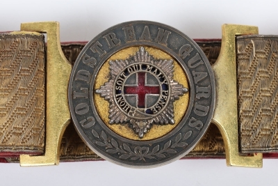 Coldstream Guards Victorian Officers Waist Belt - 2