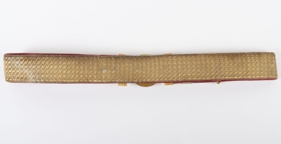Coldstream Guards Victorian Officers Waist Belt - 3