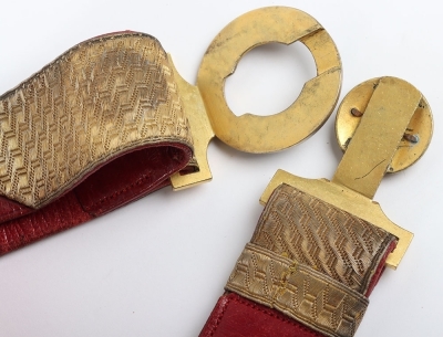 Coldstream Guards Victorian Officers Waist Belt - 5