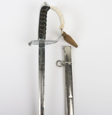 Victorian 1854 Pattern Coldstream Guards Officers Sword by Henry Wilkinson, 22764, - 3