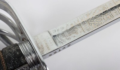 Victorian 1854 Pattern Coldstream Guards Officers Sword by Henry Wilkinson, 22764, - 16