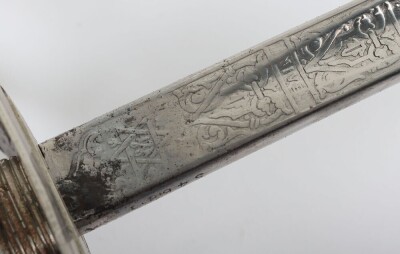 George V Scots Guards 1854 Levee Pattern Officers Sword by Wilkinson, 54680, - 7