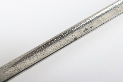 George V Scots Guards 1854 Levee Pattern Officers Sword by Wilkinson, 54680, - 8