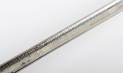George V Scots Guards 1854 Levee Pattern Officers Sword by Wilkinson, 54680, - 9