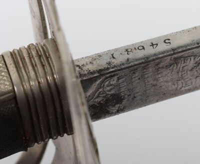 George V Scots Guards 1854 Levee Pattern Officers Sword by Wilkinson, 54680, - 11