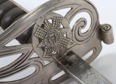 George V Scots Guards 1854 Levee Pattern Officers Sword by Wilkinson, 54680, - 14