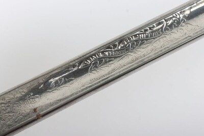 George V Scots Guards 1854 Levee Pattern Officers Sword by Wilkinson, 54680, - 18