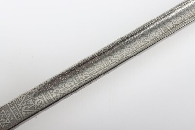 George V Scots Guards 1854 Pattern Officers Sword by Wilkinson, 64827, - 8