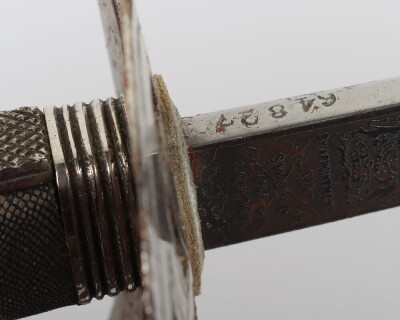 George V Scots Guards 1854 Pattern Officers Sword by Wilkinson, 64827, - 11