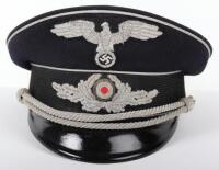 Third Reich Diplomatic Officials Peaked Cap