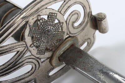 George V Scots Guards 1854 Pattern Officers Sword by Wilkinson, 64827, - 15
