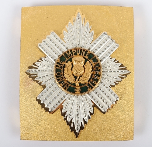 Scots Guard Colour Belt plate