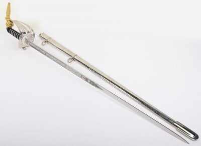 EIIR Irish Guards Officers 1854 Pattern Sword - 4