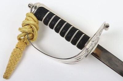 EIIR Irish Guards Officers 1854 Pattern Sword - 9
