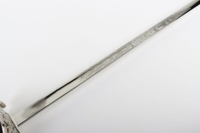 EIIR Irish Guards Officers 1854 Pattern Sword - 13