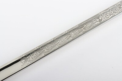 EIIR Irish Guards Officers 1854 Pattern Sword - 14