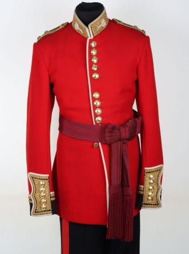 Welsh Guards Lieutenants full dress tunic