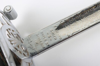 George V Welsh Guards Officers 1854 Pattern Field Officers Sword - 11