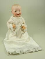 Large Kammer & Reinhardt 100 bisque head baby, German circa 1910,