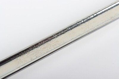 George V Welsh Guards Officers 1854 Pattern Field Officers Sword - 14