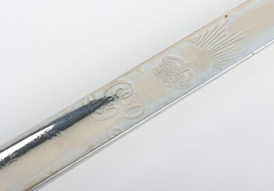 George V Welsh Guards Officers 1854 Pattern Field Officers Sword - 16