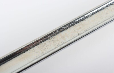 George V Welsh Guards Officers 1854 Pattern Field Officers Sword - 18