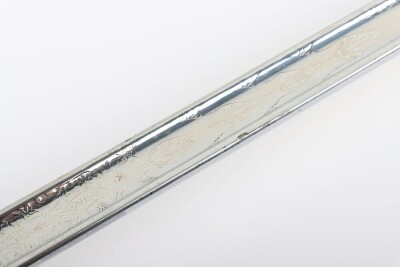 George V Welsh Guards Officers 1854 Pattern Field Officers Sword - 20