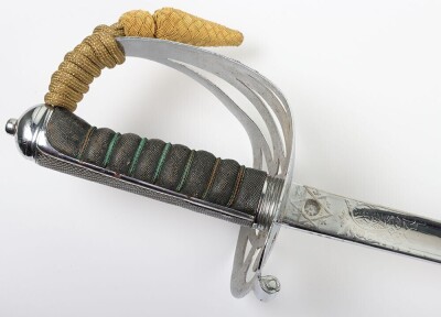 George V Welsh Guards Officers 1854 Pattern Field Officers Sword - 22