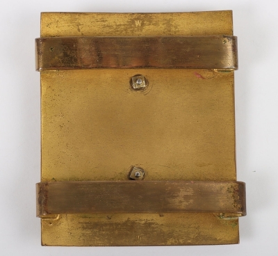 Welsh Guard Colour Belt plate, Modern Guards Colour Belt plate in good condition but wear to gilt. - 3