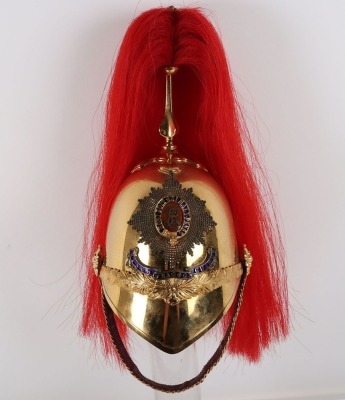 1st Kings Dragoon Guards Officers 1871 Pattern Full Dress Helmet