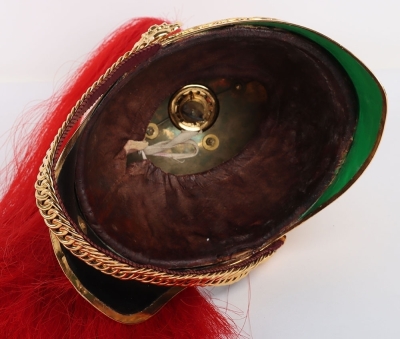 1st Kings Dragoon Guards Officers 1871 Pattern Full Dress Helmet - 11