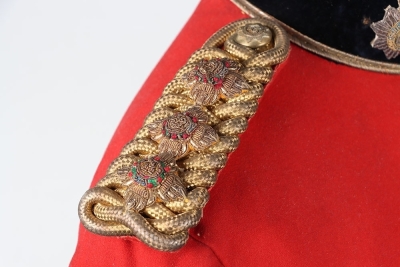 1st Kings Dragoon Guards Captains full dress tunic - 3