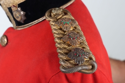 1st Kings Dragoon Guards Captains full dress tunic - 4