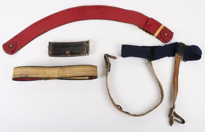 1st Kings Dragoon Guards Full Dress Pouch Belt, Pouch & Waist Belt - 2